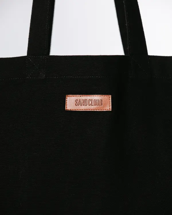 Patnem Beach Everyday Tote Black | Sand Cloud - Image 5