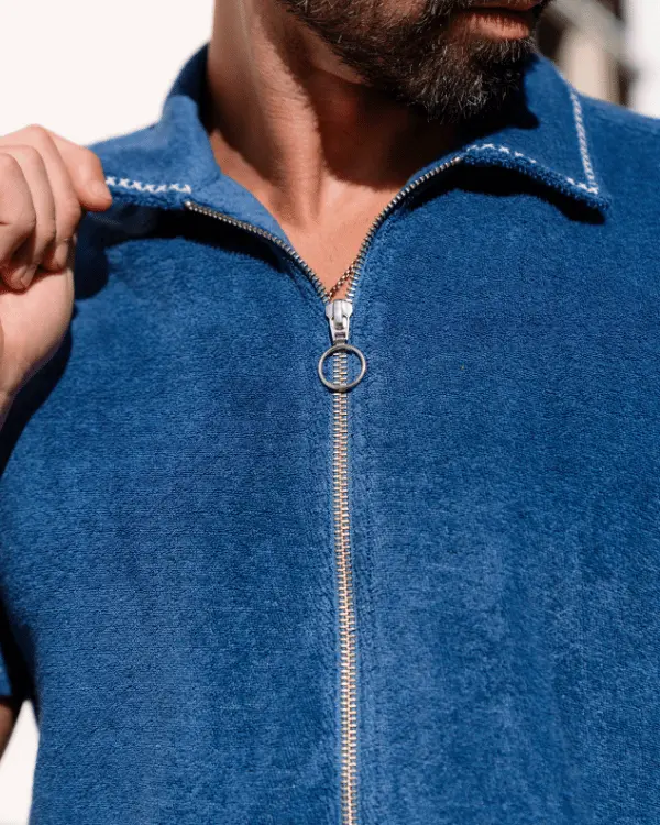 Nez Terry Zip Shirt | Sand Cloud - Image 4