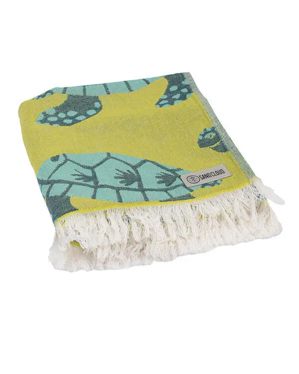 Turtle Walk Kids Towel | Sand Cloud - Image 4