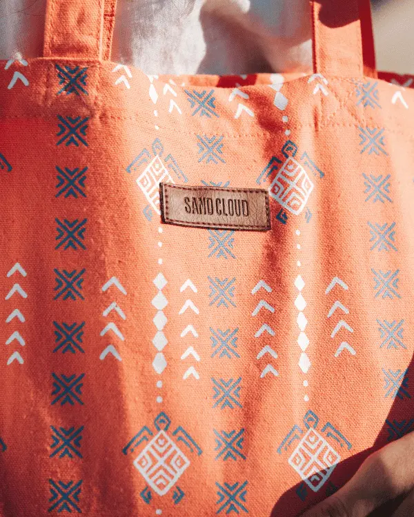 Diamond Mudcloth Everyday Tote | Sand Cloud - Image 6