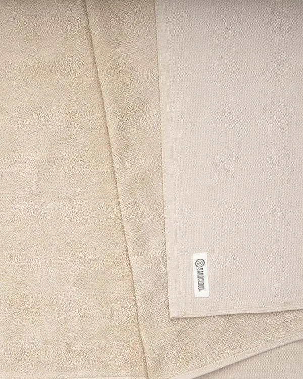 Terra Fringeless XL Bath Bundle - Sand - 2 Pack | Sand Cloud - Image 5