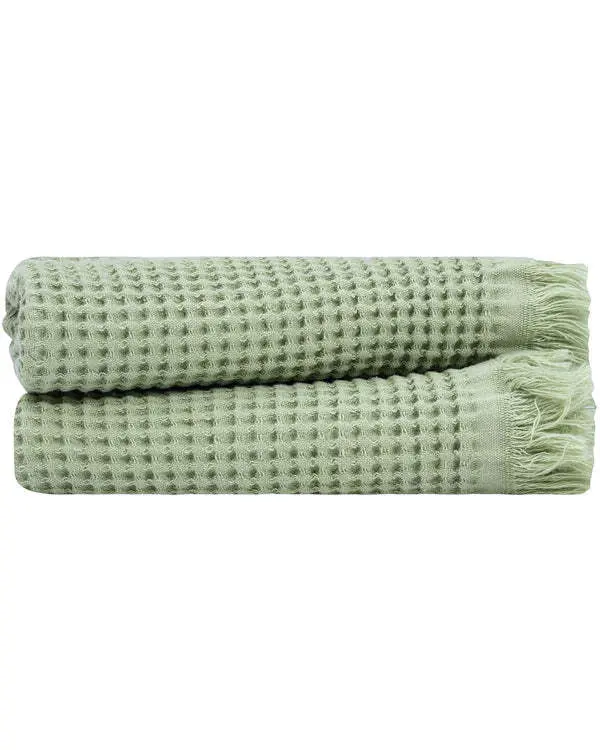 Micro Waffle Hand Bundle Sage | Sand Cloud
