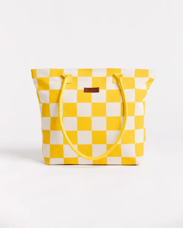 Checker Beach Tote | Sand Cloud