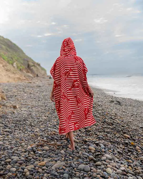 Lobster Hooded Poncho | Sand Cloud - Image 5