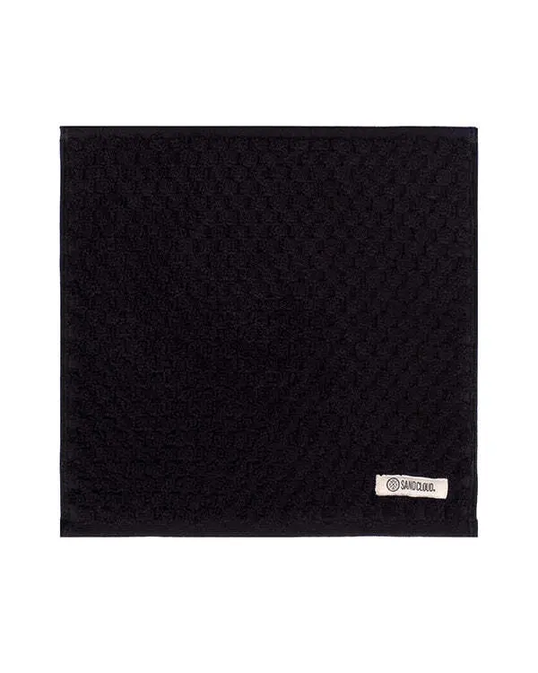 Atom Washcloth Bath Bundle - Black - 6 Pack | Sand Cloud - Image 3