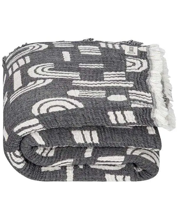 Retro Arches PARTY BLANKET Black | Sand Cloud - Image 4